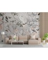 Designerskie fototapety - Stara mapa i ptaki Andrea Haase | FEEBY
