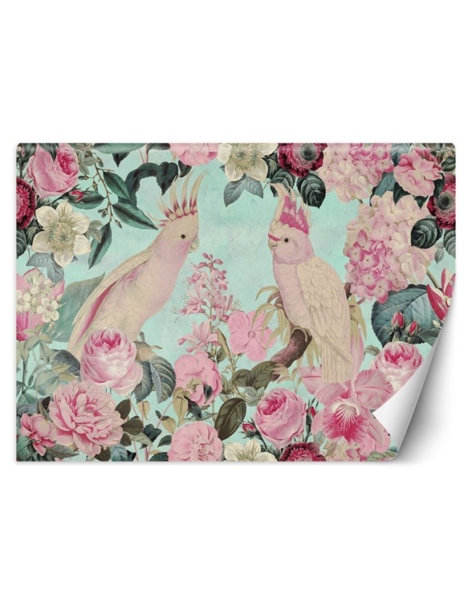 Exclusive Wallpapers - Pink parrots Andrea Haase | FEEBY