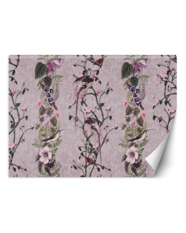 Modern Wallpapers - Pink leaf crops Andrea Haase | FEEBY