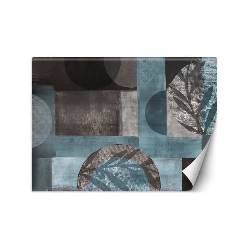 Inspirational wall murals - Blue grey wind Andrea Haase | FEEBY