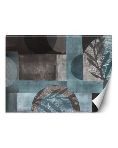 Inspirational wall murals - Blue grey wind Andrea Haase | FEEBY