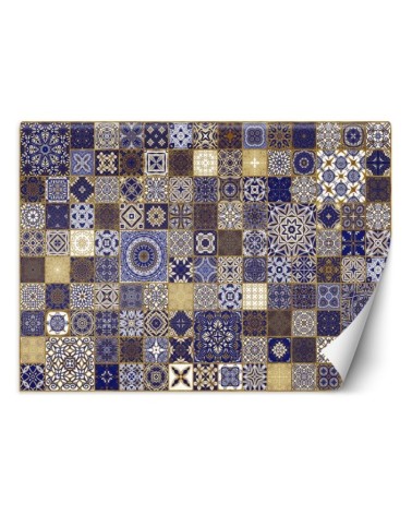 Stylish Wallpaper - Oriental coloured mosaic Andrea Haase | FEEBY