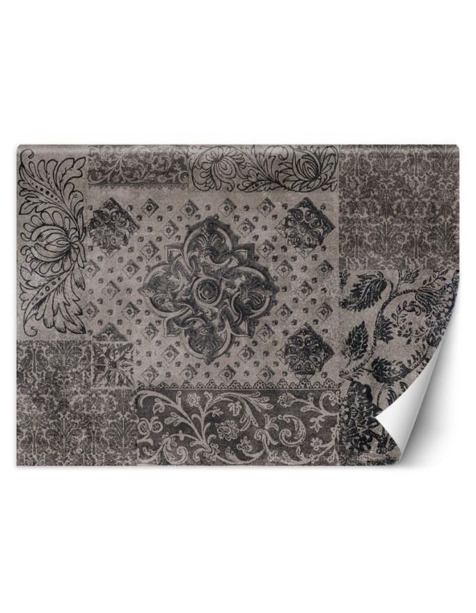 Stylowe fototapety - Mozaika vintage szara Andrea Haase | FEEBY