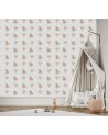 Fototapeta do pokoju dziecięcego - Boho misie i liski | FEEBY