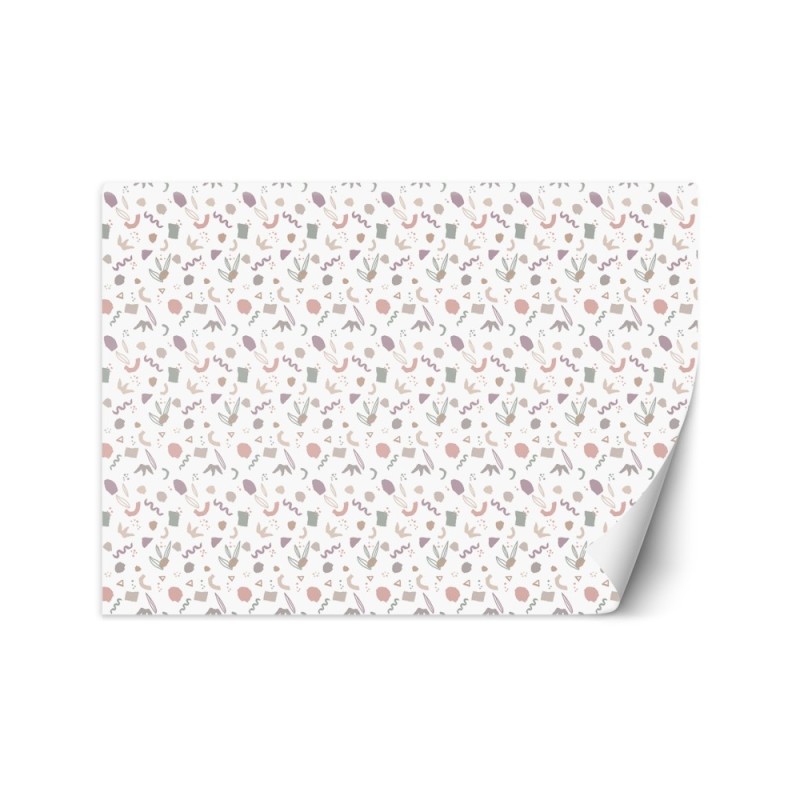 Fototapeta do pokoju dziecka - Pastel geometryczne | FEEBY