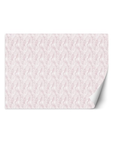 Children's room wall mural - Pink jungle | FEEBY