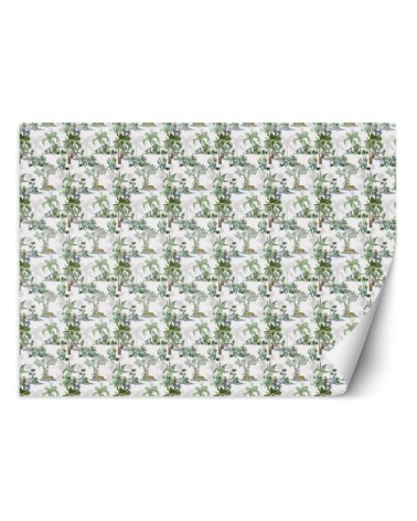 Children's room mural - Green jungle | FEEBY
