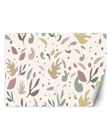 Children's wall mural - Scandi plants | FEEBY
