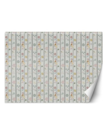 Fototapety dla dzieci - Scandi drzewa gałązki pastel | FEEBY