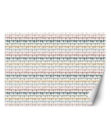 Fototapety dla dzieci - Scandi falbanki | FEEBY