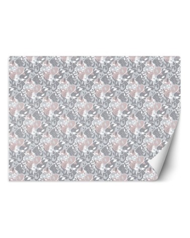 Children's room wall murals - Scandi moro leaves | FEEBY