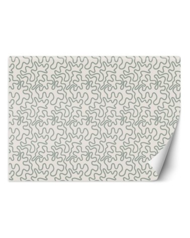 Children's wall mural - Scandi swirls | FEEBY