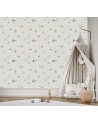 Fototapeta dla dzieci - Scandi drzewa i łosie | FEEBY