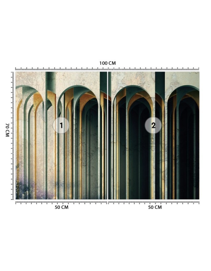 Designerskie fototapety - Architektura kolumny | FEEBY