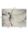 Inspirujące fototapety - Baletnica mandala tło | FEEBY