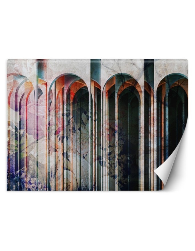 Wall mural - Columns in colour | FEEBY