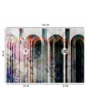 Fototapeta na ścianę - Kolumny kolorowe | FEEBY