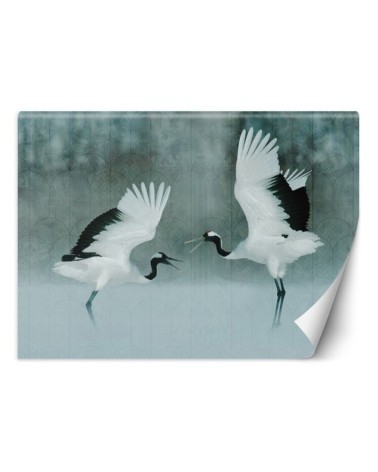 Beautiful wall murals - Cranes birds | FEEBY