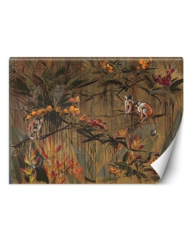 Exclusive Wallpaper - Monkeys in the jungle | FEEBY