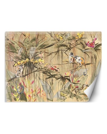 Exclusive Wallpapers - Monkeys in the jungle | FEEBY