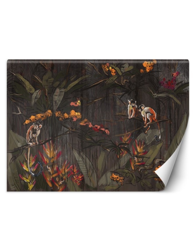 Original Wallpapers - Monkeys in the jungle | FEEBY
