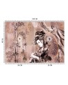 Modern Wallpapers - Geisha and bamboos | FEEBY