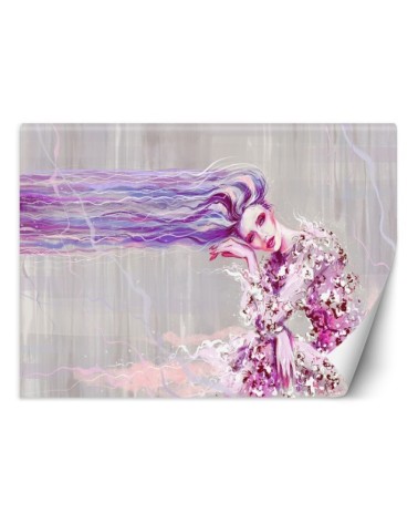 Inspirational wall murals - Woman Abstraction | FEEBY