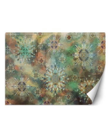 Modern wall murals - Mosaic stars abstract | FEEBY