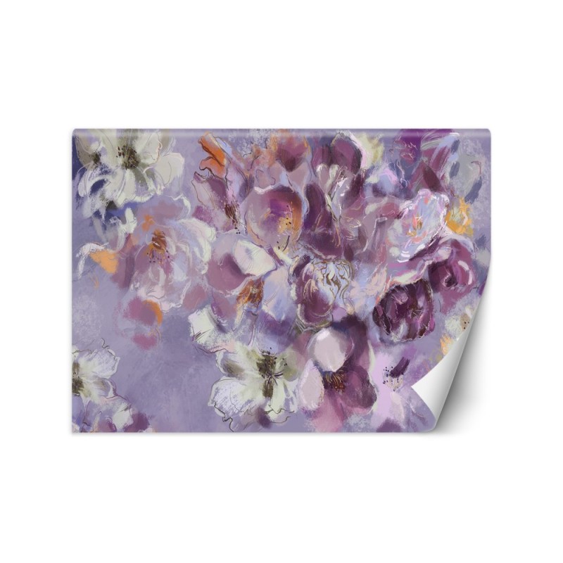Stylish and beautiful wall murals - Iris flower | FEEBY
