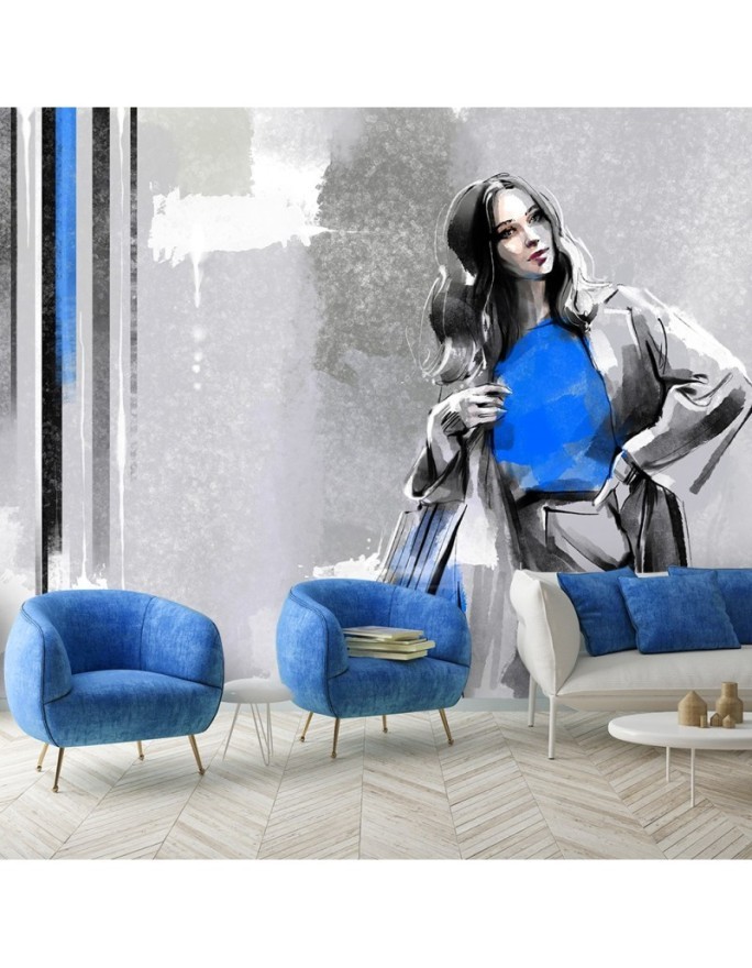 Inspirujące fototapety - Nowoczesna kobieta glamour | FEEBY