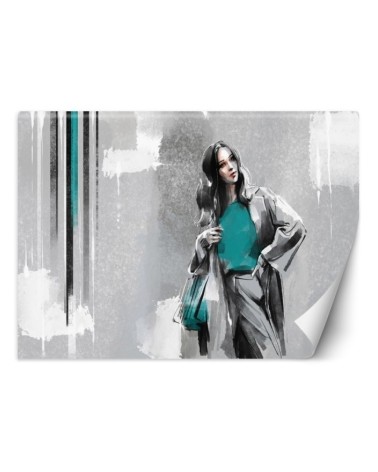 Inspirujące fototapety - Nowoczesna kobieta glamour | FEEBY