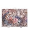 Oryginalne fototapety na ścianę - Magiczny paw | FEEBY
