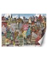 Fototapeta dla dzieci na ścianę - Kolorowe miasto | FEEBY