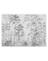 Nowoczesne fototapety - Drzewa natura szary | FEEBY