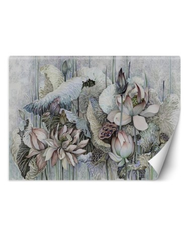 Exclusive Wallpapers - Lotus flowers abstract | FEEBY