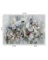 Ekskluzywne fototapety - Kwiaty lotosu abstrakcja | FEEBY