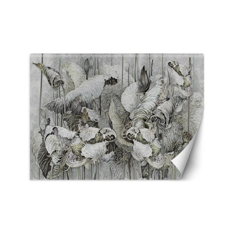 Ekskluzywne fototapety - Kwiaty lotosu abstrakcja | FEEBY