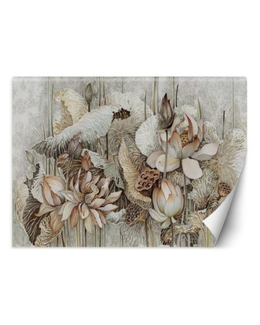 Exclusive Wallpapers - Lotus flowers abstract | FEEBY