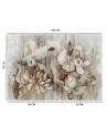 Ekskluzywne fototapety - Kwiaty lotosu abstrakcja | FEEBY
