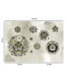 Oryginalne fototapety - Kształty kwiaty geometryczne | FEEBY