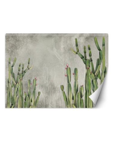 Trendy wall murals - Large desert cactus | FEEBY
