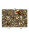 Nowoczesne fototapety na ścianę - Owoce awokado | FEEBY