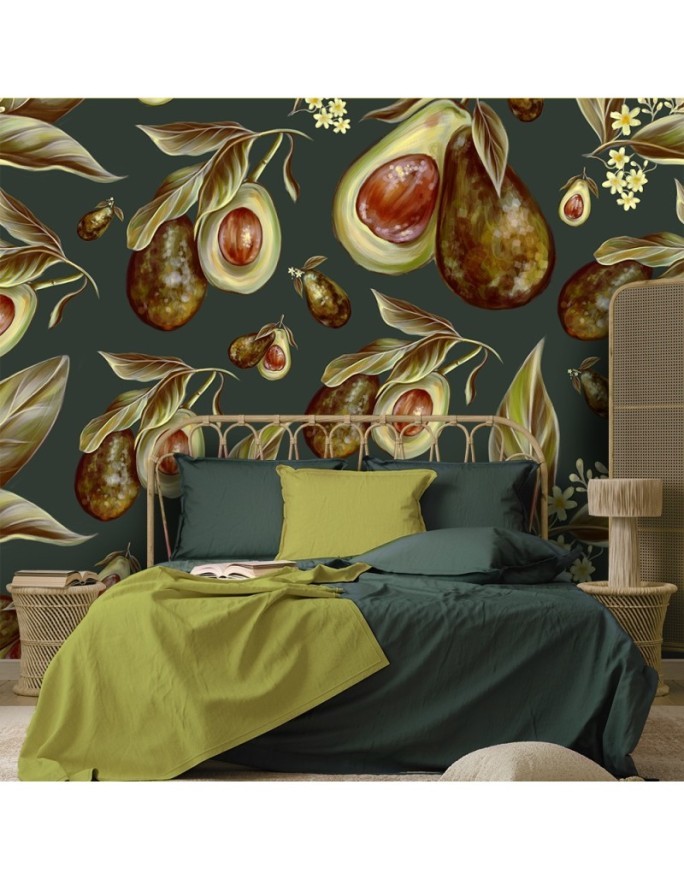 Modern wall murals - Avocado fruit | FEEBY