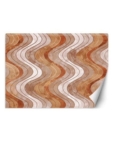Original wall murals - Wavy lines | FEEBY