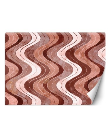 Original wall murals - Wavy lines | FEEBY