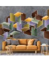 Nowoczesne fototapety na ścianę - Puzzle 3D | FEEBY