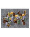 Nowoczesne fototapety na ścianę - Puzzle 3D | FEEBY