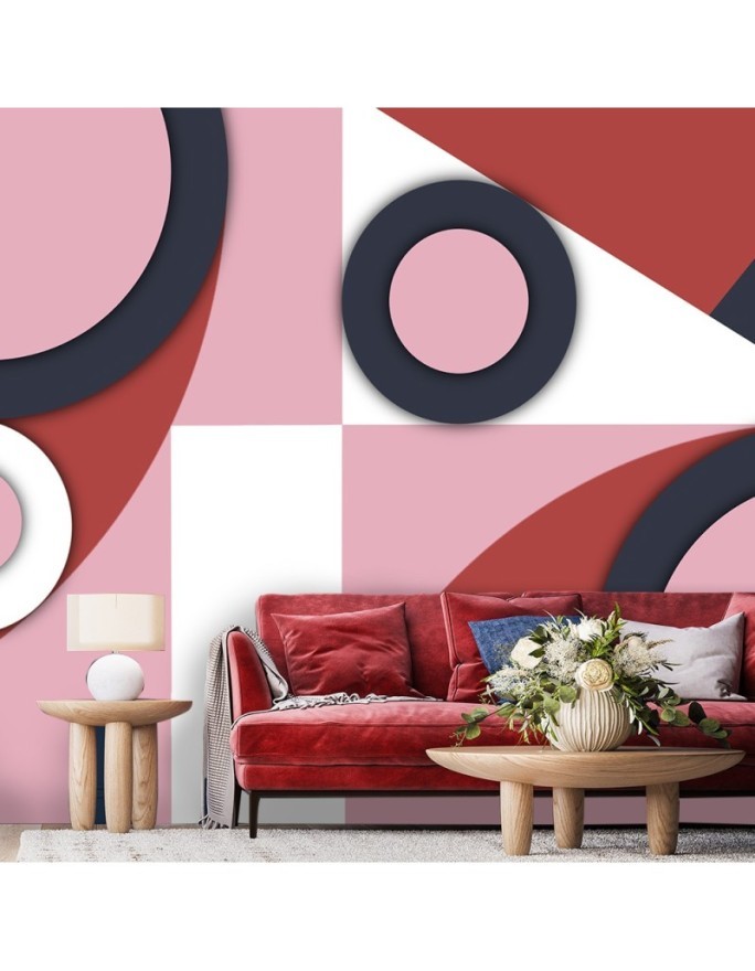 Stylowe fototapety - Geometryczne kształty abstrakcja | FEEBY
