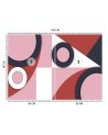 Stylowe fototapety - Geometryczne kształty abstrakcja | FEEBY