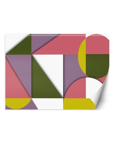 Fototapeta - Kolorowe geometryczne kształty abstrakcja | FEEBY